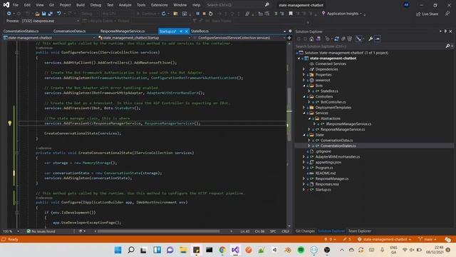 Saving Conversation Data in a MS Bot Framework Chatbot смотреть онлайн