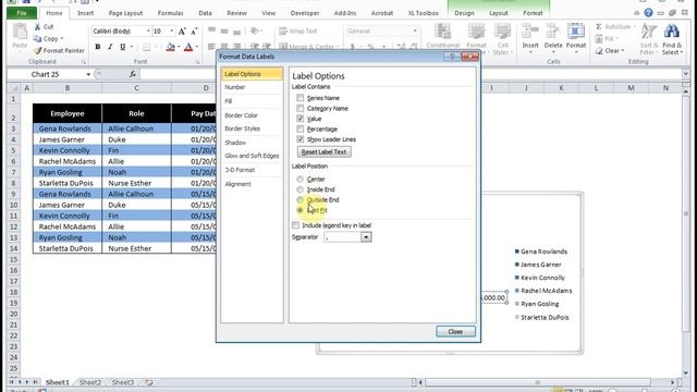 How to Make And Format A Simple Pie Chart In Excel 2010 смотреть онлайн