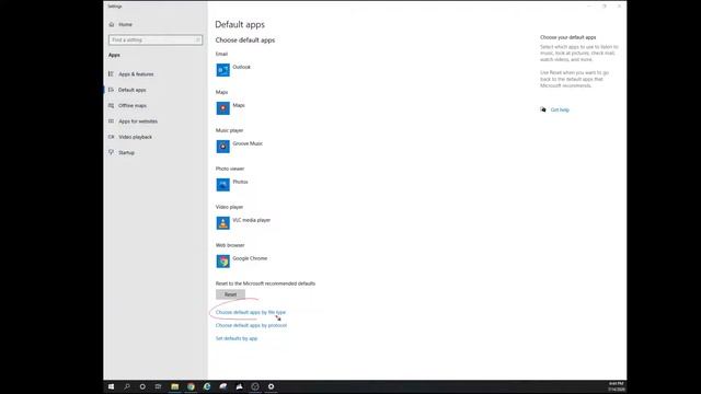 Setting and changing default apps (Email, Web Browser, etc) Windows 10 смотреть онлайн