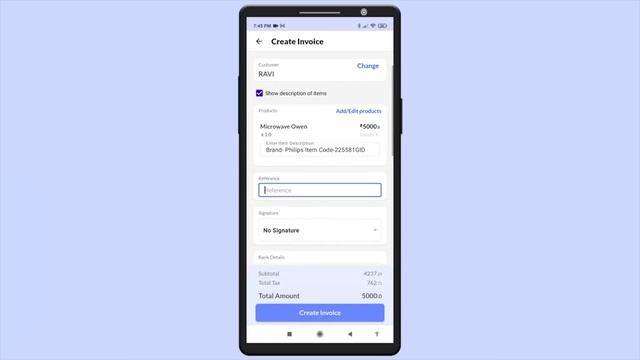 How to create an Invoice on Swipe Mobile App | English смотреть онлайн
