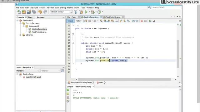 Video Lesson - Basic Casting in Java смотреть онлайн
