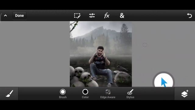 Mobile Photo Editing ? Ps Touch manipulation Tutorial/ Wings photo editing /ps cc / Fahim Editing? смотреть онлайн