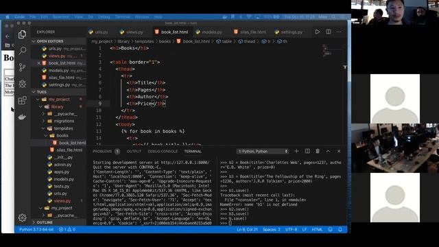 W7D2: Django CRUD (2 of 2) смотреть онлайн