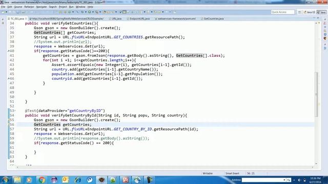 Web Services Concepts and REST API Framework Video-6 смотреть онлайн