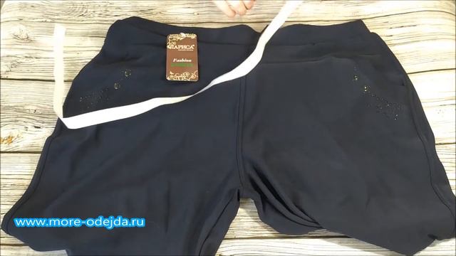 Брюки легкие большие размеры Лариса 905А смотреть онлайн