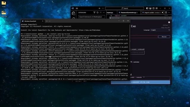 Converting a Python File to an Executable (EXE): Step-by-Step Guide! смотреть онлайн