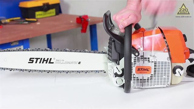 Обзор Бензопила STIHL MS 440 смотреть онлайн