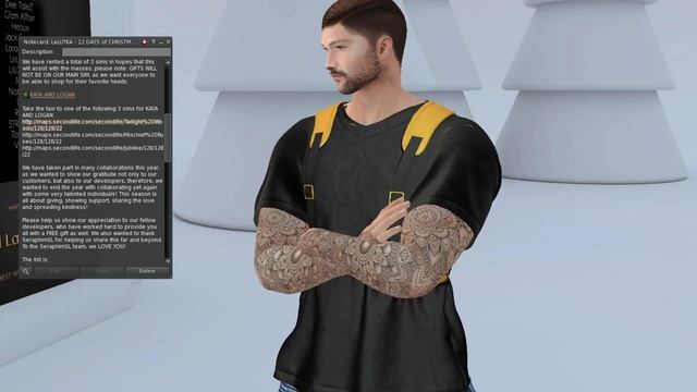 MANCAVE GIFTS - LELUTKA FREE LOGAN HEAD - Second Life смотреть онлайн