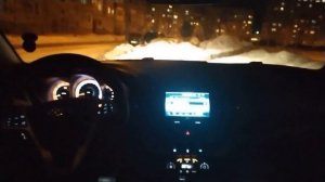 LADA VESTA SW cross 2021 г. Максимальная комплектация, освещение салона, обзор освещенности.