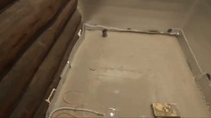 теплый пол в стяжку в душевой