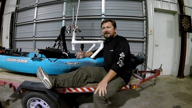 Kayak DIY PVC Rod Holder for Coosa HD смотреть онлайн