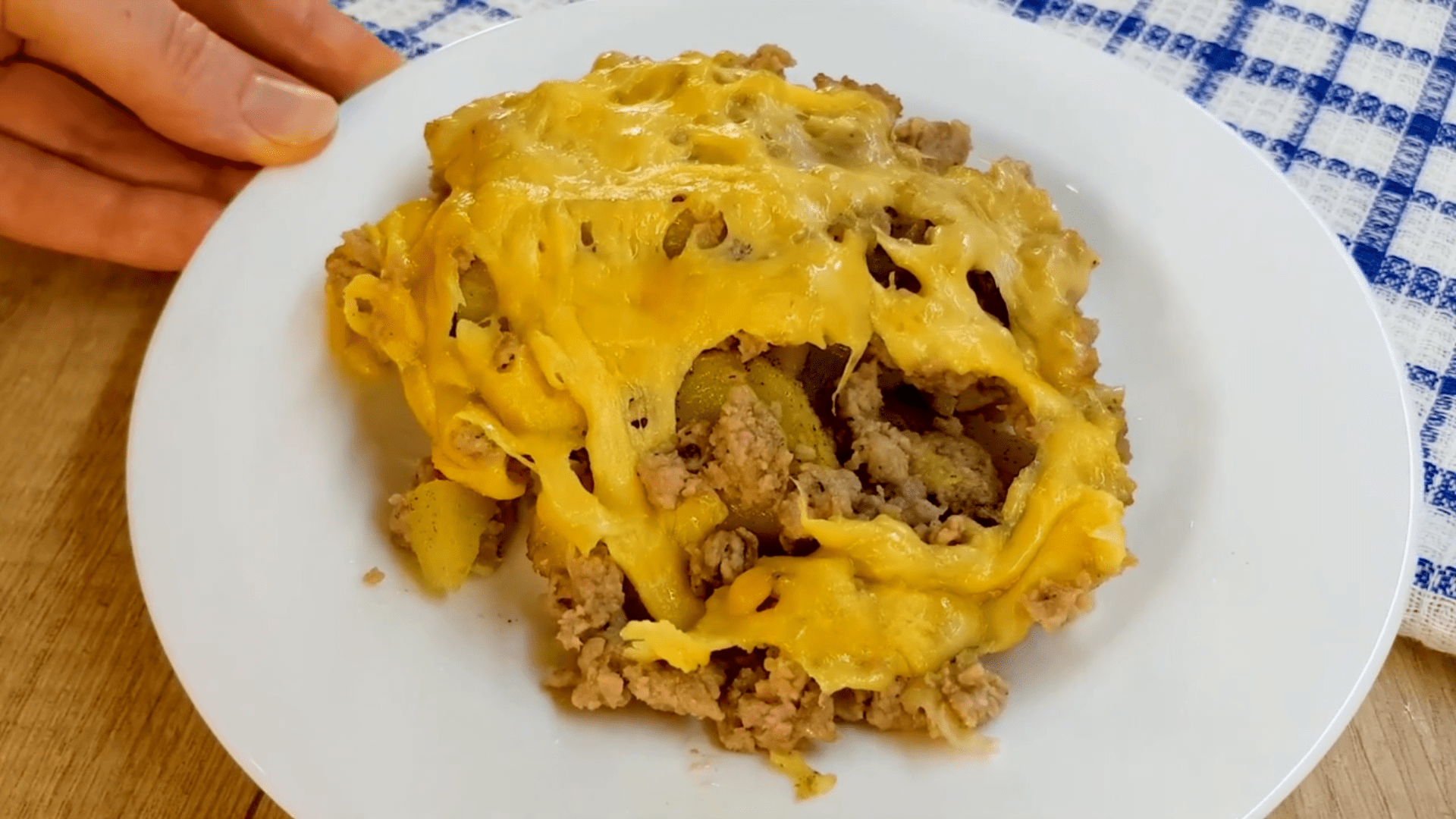 Картошка с фаршем. смотреть онлайн