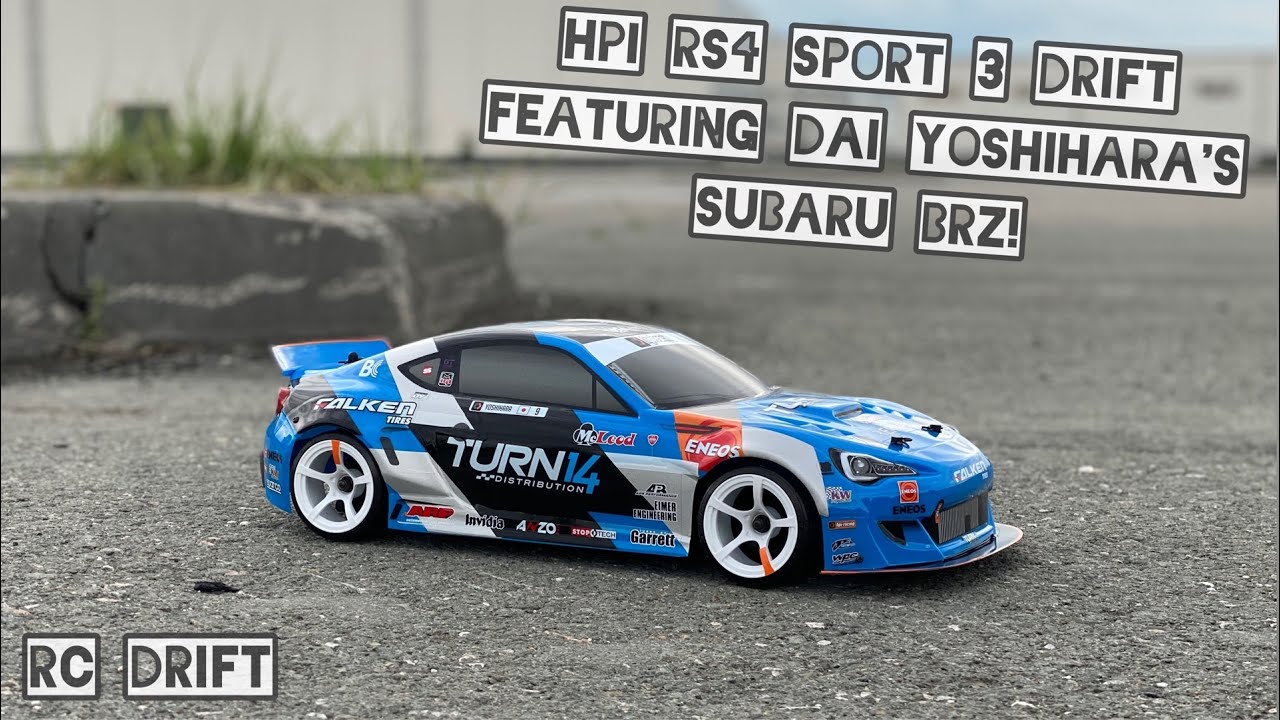 HPI RS4 Sport 3 Subaru BRZ и много УГЛА - может?! | rc drift hpi rs4 смотреть онлайн