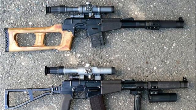 Снайперская винтовка ВСС Винторез и АС Вал смотреть онлайн