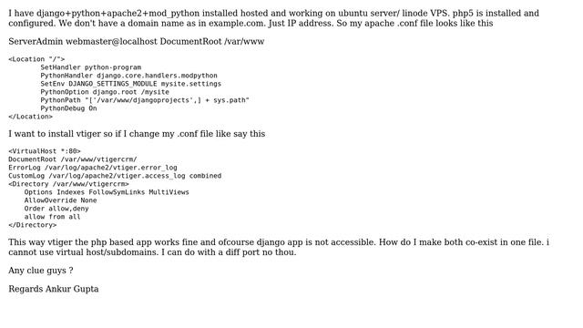DevOps & SysAdmins: apache configuration for cohosting mod_python and php based apps смотреть онлайн