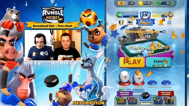 YOU MUST learn how to master this RUMBLER in RUMBLE HOCKEY! IT IS OP! Mighty mole + Sly fox team! смотреть онлайн