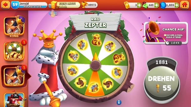 True King Wheel / Scepter Wheel Spin - King Daffy Event - Looney Tunes World of Mayhem смотреть онлайн