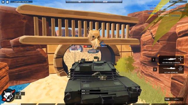 #TankWarfare M1A2 Gameplay - Tank Warfare Arcade Roblox смотреть онлайн