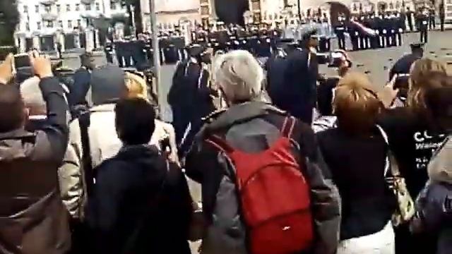 Ярославль Выпуск Военно- космической академии, курсанты из Анголы))) смотреть онлайн