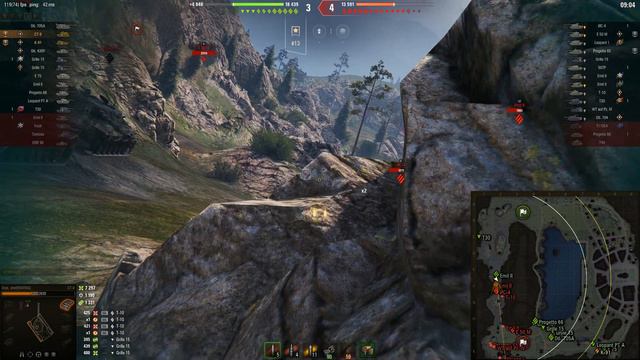 ST-II - 5 Frags 10.8K Damage - Fry in 2 barrels! - World Of Tanks смотреть онлайн