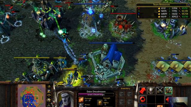 【小黄】Human Vs Orc Vs Undead Vs Night Elf #4 (+12500 Gold & Warpten) Classic