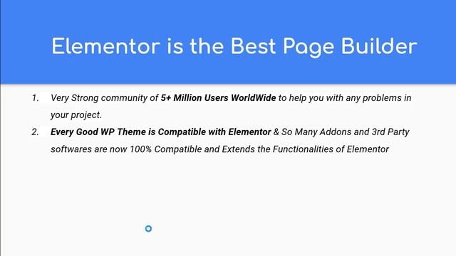 Why should every WordPress Developer use Elementor Page Builder? смотреть онлайн