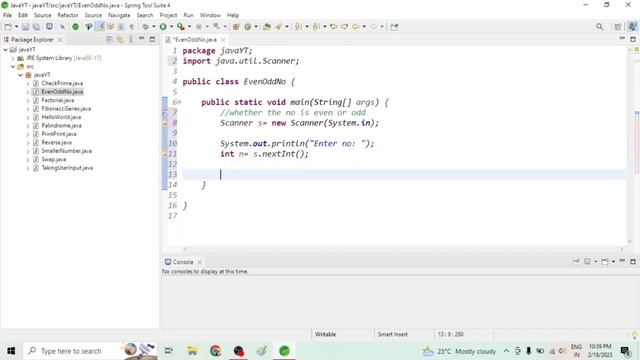 Determine whether a given number is Even or Odd number | Java programming practice | Algorithm Aren смотреть онлайн