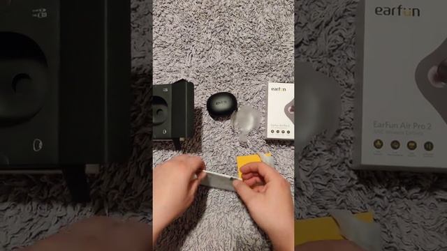 EarFun Air Pro 2 Earbuds Unpacking