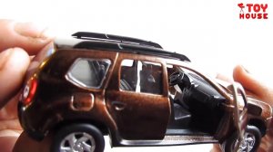 Распаковка машинок. Модель Рено Дастер Renault Duster масштабная модель от AUTOGRAND.