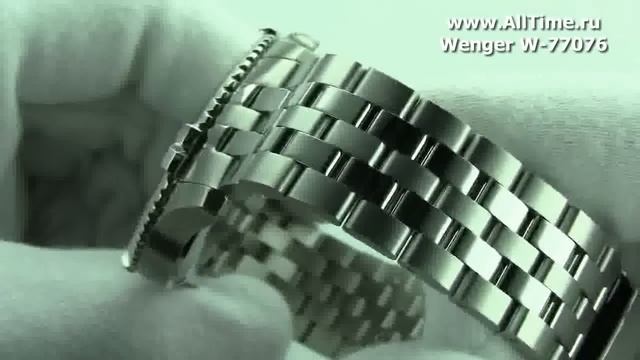 Мужские наручные швейцарские часы Wenger W-77076 смотреть онлайн