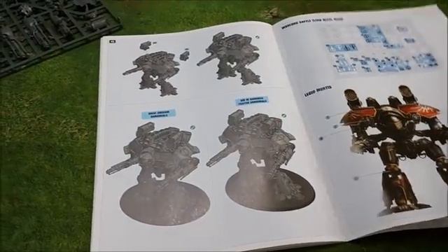 Adeptus Titanicus; Warlord Titan unboxing смотреть онлайн