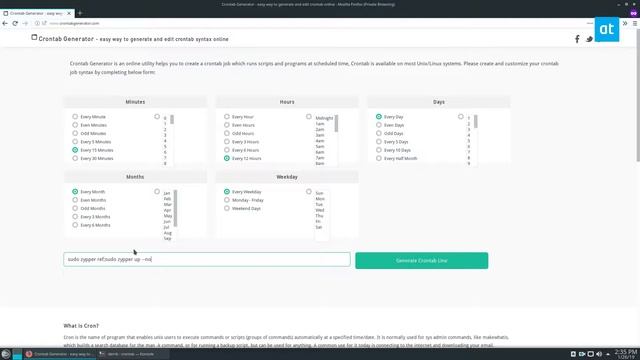 How to schedule system commands with Cron on Linux смотреть онлайн