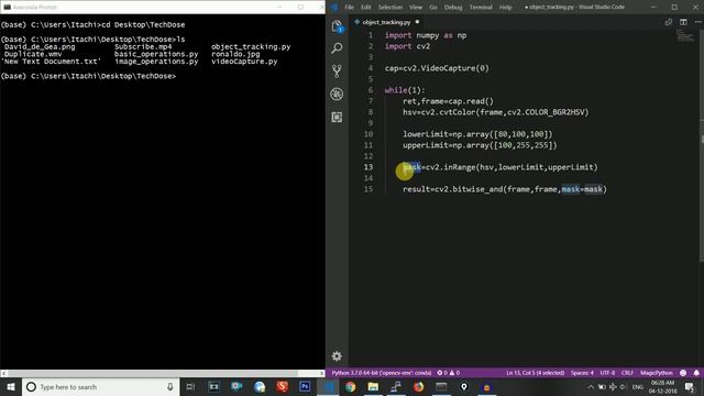 Object tracking in Python using openCV смотреть онлайн