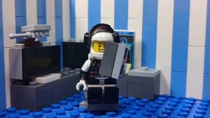 LEGO AMONG US- "Белый отвечает на вопросы" STOP-MOTION