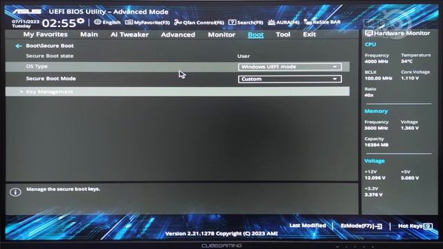 Bios Asus Prime B660M-A Wifi D4 - Instal Win 10 смотреть онлайн