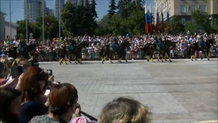 Почётный караул в Орле.