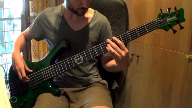 Job for a Cowboy - "Sun of Nihility" (BASS COVER) смотреть онлайн