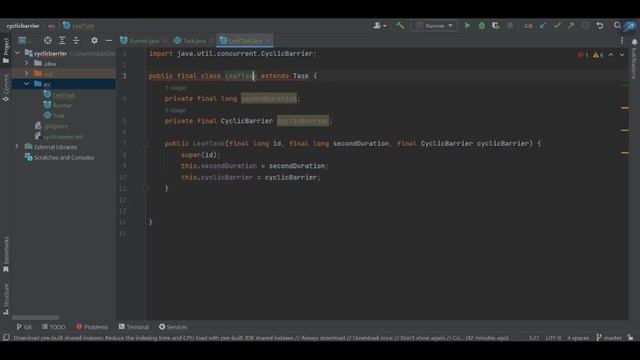Java. Многопоточность. Урок 37. CyclicBarrier смотреть онлайн