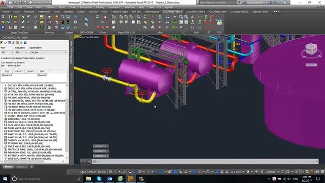 CADWorx Plant Professional 2016_P1 смотреть онлайн