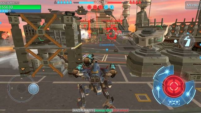 WAR ROBOTS- ИГРА В ДОЛГУЮ ГОНКА ЗА МАЯКАМИ ответы советы разбор новичкам роботы HAECHI Bulgasar смотреть онлайн