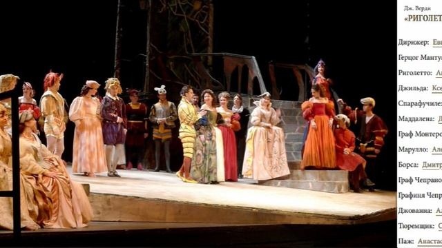 Анонс оперы Дж. Верди. "Риголетто" / G.Verdi opera performances "Rigoletto" [16.06.2022] смотреть онлайн