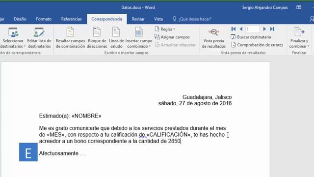 Imprimir varias cartas en un solo paso con Combinar correspondencia con Excel y Word | @EXCELeINFO смотреть онлайн
