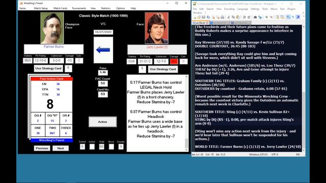 GSW Match Of The Week: Farmer Burns vs. Jerry Lawler смотреть онлайн