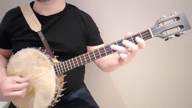 "Britches Full of Stitches" on Irish tenor banjo смотреть онлайн