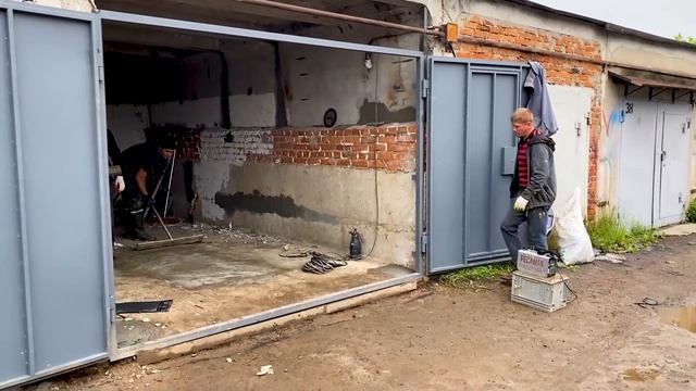 КАПИТАЛЬНЫЙ ремонт гаража Тропарёво! (комплексный ремонт) смотреть онлайн