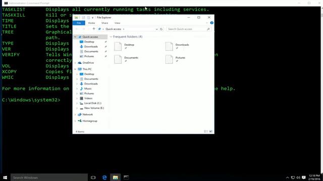Windows 10 cool cmd tricks || Powerful command || You should try it once смотреть онлайн