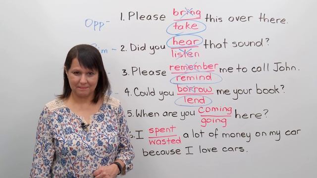 12 Confusing English Verbs смотреть онлайн