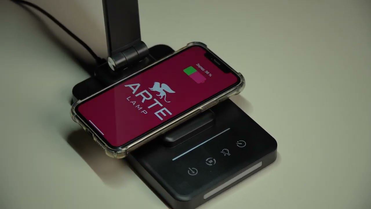 Настольная лампа WILLIAM A5122LT-1BK смотреть онлайн