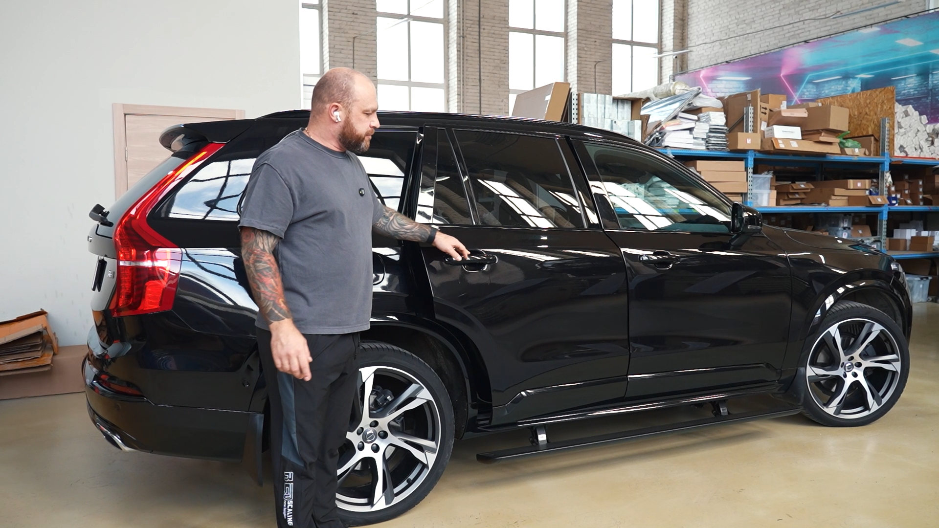 Volvo XC90 - Электропороги ATS