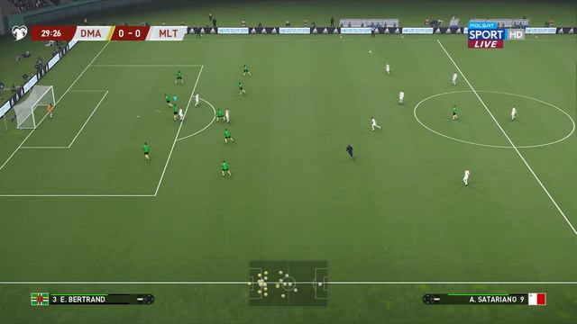 Dominica - Malta 1-0 Fabrizzio1985 PES 2021 All National Teams Patch PC смотреть онлайн